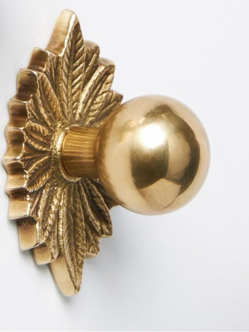 Anthropologie Demeter Feather Knob